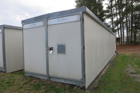 DECLOET 10 BOX BARN, POWELL BOXES, GALVANIZED FRAME, CURECO CONTROLS