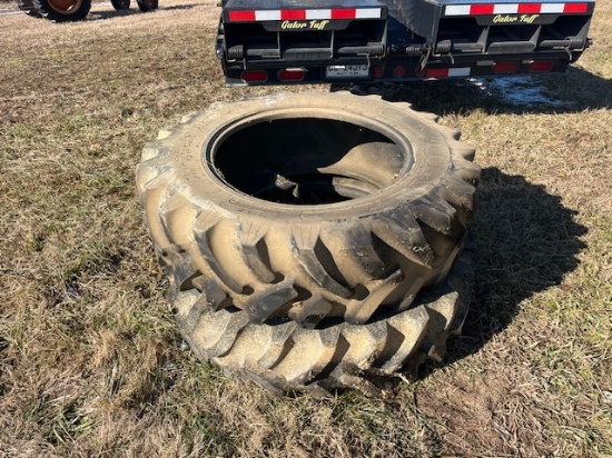 TITAN 13.6 - 28 TIRES WITH TUBES 2 x $