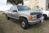 1998 GMC 4X4 EXT CAB, 350 GAS ENG, AUTO TRANS, 259,318 MILES