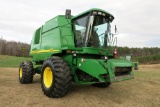 JD 9550 COMBINE, 4WD, 8.1L DSL ENG, HYDRASTAT TRANS, SN:69553, 2358 ENG HRS, 1622 SEP HRS (HERE IS Y