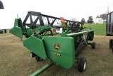 JD 918F GRAIN PLATFORM, 350 ACRES ON COMPLETE OVERHAUL OF ALL WEAR PARTS