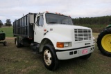1995 IH 4900, DT 466 DSL ENG, 6 PLUS 1 TRANS, AIR BRAKES, 18' TWIN CYL JOHNNY GREGORY DUMP, 148,851 