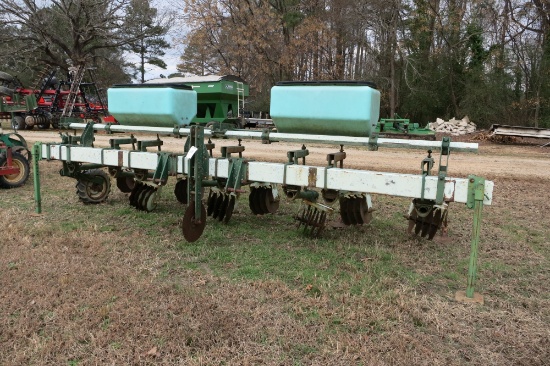 KMC 4-ROW ROLLING CULTIVATORS, FERTILIZER DRIVE, LAYBY DISC GANGS, 7” BAR