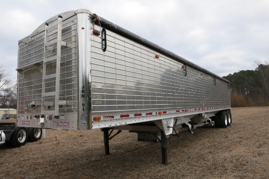 2010 WILSON PACE SETTER 42’ ALUMINIM HOPPER BOTTOM, ROLLOVER COVER, VIBRATORS (1ST CLASS)