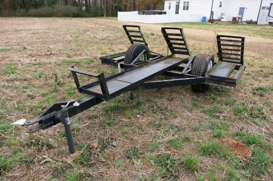 STEEL 3-WHEEL SPRAYER TRAILER