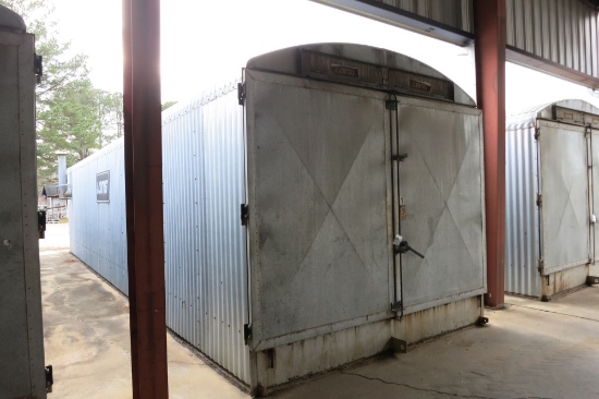 LONG 10-BOX ALL METAL BARN, SINGLE PHASE, LP GAS, CURECO CONTROLS, EVANS HEAT EXCHANGER