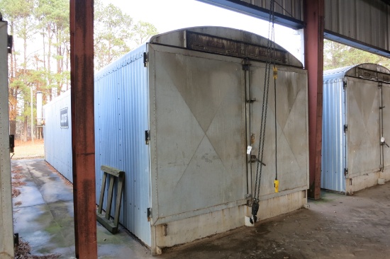LONG 10-BOX ALL METAL BARN, SINGLE PHASE, LP GAS, CURECO CONTROLS, EVANS HEAT EXCHANGER
