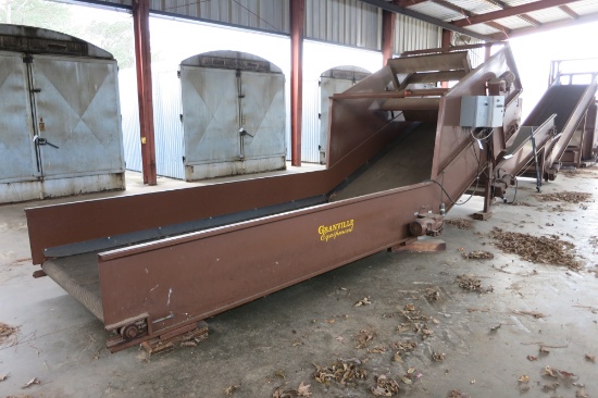 GRANVILLE DRY LEAF PICKING LINE, CONSISTING OF 20’, 12’& 17’ TRANSITIONS (SOLD AS 1 PACKAGE)