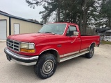 1993 FORD F250 7.3 DSL ENGINE, AUTO TRANS, 4 x 4, GOOSENECK HITCH, 277K MILES