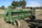 GREAT PLAINS SOLID STAND 1500 GRAIN DRILL, DOUBLE DISC OPENERS, RUBBER PACK WHEELS, HYD ROW MARKERS,