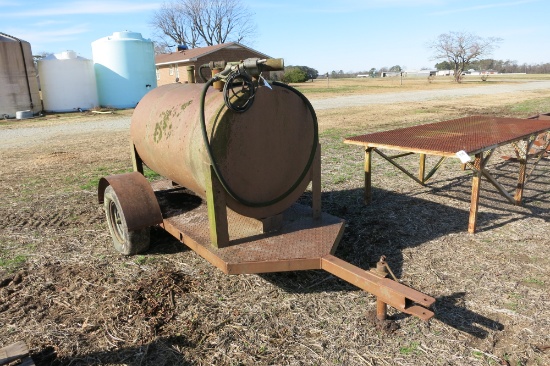 PORTABLE FUEL TANK WITH 12V PUMP