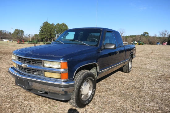 1998 CHEVROLET Z-71 EXT CAB, GAS, AUTO TRANS, 292,017 MILES (1-OWNER)