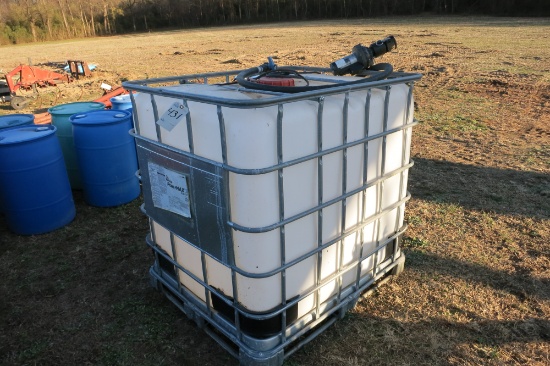 PLASTIC TANK & PUMP
