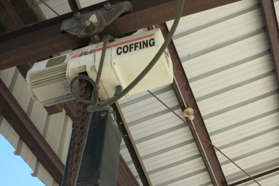 COFFING 2-TON ELECTRIC CHAIN HOIST