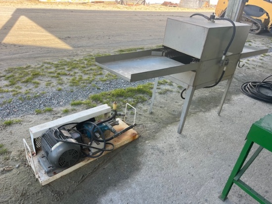 STAINLESS STEEL HIGH PRESSURE WATER TRAY WASHER
