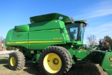 JD 9670 STS COMBINE, DSL, BULLET ROTOR, 4 X 4, DUALS, SN: 725482, 2253 ENGINE HRS, 1371 SEP HRS