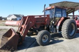 CASE-IH 5250 CAB, DSL, POWERSHIFT TRANS, SHUTTLE SHIFT, SELLS WITH IH 510 LOADER, SN: 1022545, HOUR 