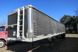 2005 TIMPTE SUPER HOPPER 42' ALUMINUM HOPPER BOTTOM, NEW ROLLOVER COVER