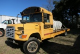 1996 FORD BUSES, DSL, AUTO TRANS, AIR BRAKES, SELLS WITH A 1000-GAL POLY TANK & PUMP (TANK HAS A SMA