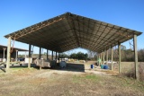 88' X 40' SHELTER, OPEN SIDES, 8