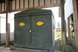 POWELL 9 BOX BARN, WOOD FRAME, 3 PHASE, WHITFIELD HEAT EXCHANGERS, BOUGHT NEW, GOOD BOXES, CALL BENN