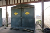 POWELL 9 BOX BARN, WOOD FRAME, 3 PHASE, WHITFIELD HEAT EXCHANGERS, BOUGHT NEW, GOOD BOXES, CALL BENN