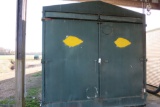 POWELL 9 BOX BARN, WOOD FRAME, 3 PHASE, WHITFIELD HEAT EXCHANGERS, BOUGHT NEW, GOOD BOXES, CALL BENN