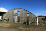 TRANSPLANT SYSTEMS 35'X198' GREENHOUSE, HEATERS, SPRAY BOOM, & MOWER
