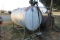 500-GAL FUEL TANK ON RACK, 115V PUMP