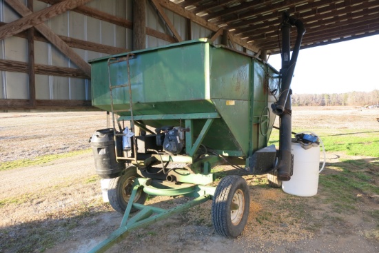 150-BU GRAVITY FLOW WAGON W/ HYD DRIVEN AUGER