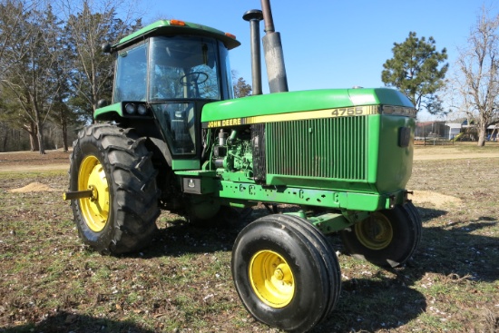 JD 4755, CAB, DSL, 3-REMOTES, HRS UNKNOWN