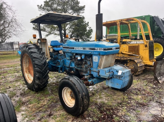 FORD 7610 DSL DUAL REMOTES 7283 HRS