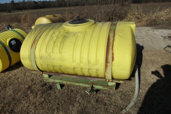 REDDICK 300 GAL FRONT MOUNT TANK