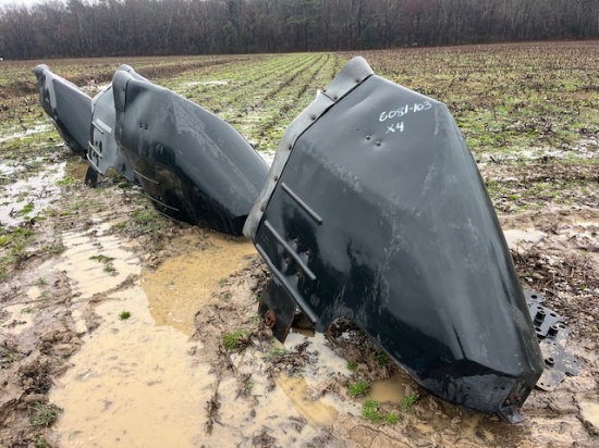 JD SPRAYER CROP SHIELDS