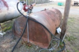 APPROX 2000 GAL FUEL TANK, W/ 115V PUMP
