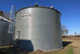 BROCK 12,000 BU GRAIN BIN, FAN, SWEEP & 8