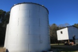 LONG 7000 BU GRAIN BIN, SWEEP, 8