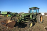 JD 4230 CAB, DSL, POWERSHIFT TRANS SELLS W/ JD 158 LOADER, SN:31865R, 7739 HRS
