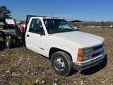 2000 CHEVROLET 3500  GAS AUTO TRANS 12’ STEEL BED