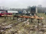 KMC 8-ROW DANISH TINE  VERTICAL FOLD CULTIVATOR 38”