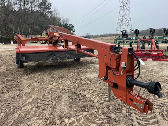 HESSTON 1345 12’ DISC BINE CENTER PULL 1000 PTO SHED KEPT
