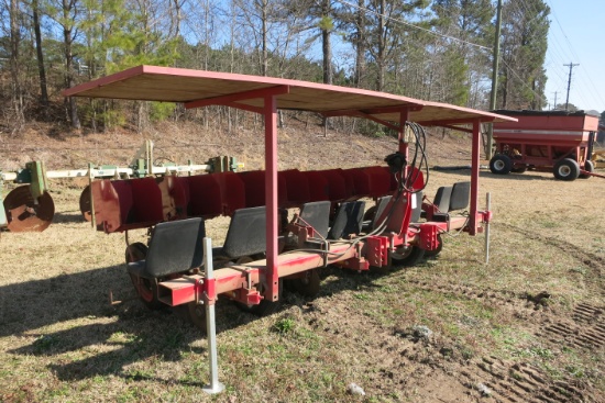 MECHANICAL 4-ROW POTATO TRANSPLANTER