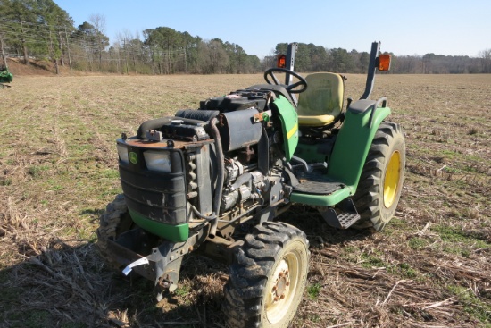 JD 4400 MFWD, DSL, LOADER READY, HRS UNKNOWN (NO HOOD) SN:440374