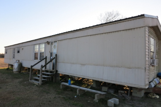 1992 14X70 MOBILE HOME, 2 BEDROOM, 2 BATH, KITCHEN FURNISHED (USED TO HOUSE MIGRANT WORKERS)