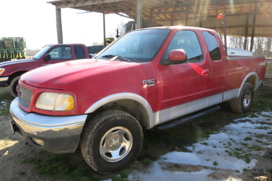 2000 FORD F-150 4X4 EXT CAB