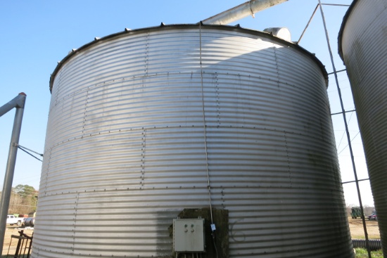 LONG 10,000 BU BIN, SWEEP, FAN, 3-PHASE