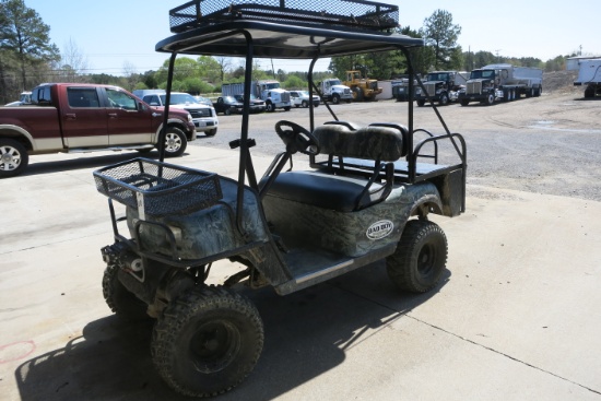 BAD BOY ELECTRIC 4WD GOLF CART, GUN RACK