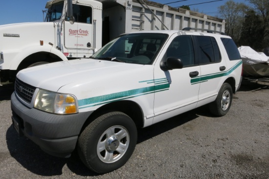 2003 FORD EXPLORER, AUTO, 4X4, 89,332 MILES, VIN:1FMDU72K33UV28092