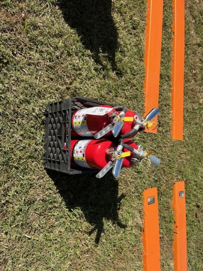 FIRE EXTINGUISHERS 4 x $