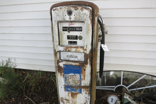 VINTAGE EXXON FUEL PUMP